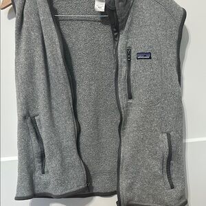 Patagonia Gray Fleece Vest